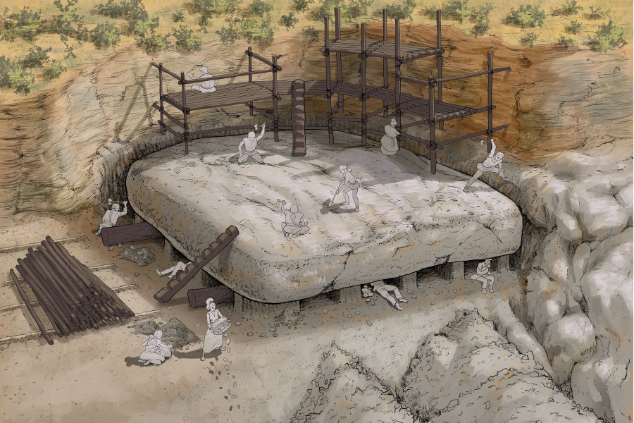 La procedencia de las piedras del dolmen de Menga revela una de las mayores proezas de ingeniería del Neolítico